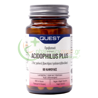 QUEST - Acidophilus Plus caps 60s Δυσκοιλιότητα