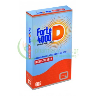 QUEST - Forte D 4000i.u. tabs 60s Μυϊκοί Πόνοι