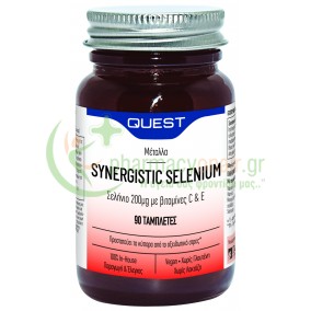 QUEST - Synergistic Selenium 200μg with Vitamins C & E tabs 90s