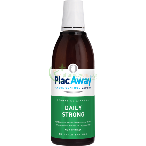 OMEGA PHARMA - Plac Away Daily Strong Στοματικό Διάλυμα 500mL Στοματικά Διαλύματα