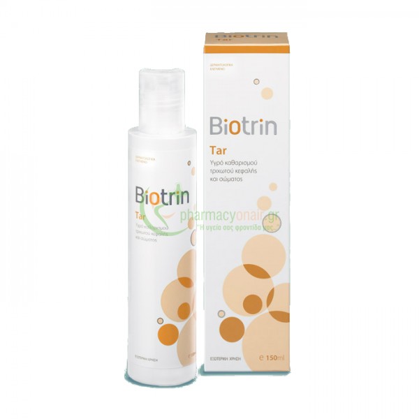 BIOTRIN - Tar Cleansing Liquid 150mL Αφρόλουτρα - Υγρά Καθαρισμού BIOTRIN - Tar Cleansing Liquid 150mL Αφρόλουτρα - Υγρά Καθαρισμού