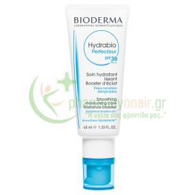 BIODERMA - Hydrabio Perfecteur SPF30 Soin Hydratant Lissant Booster D'eclat 40mL