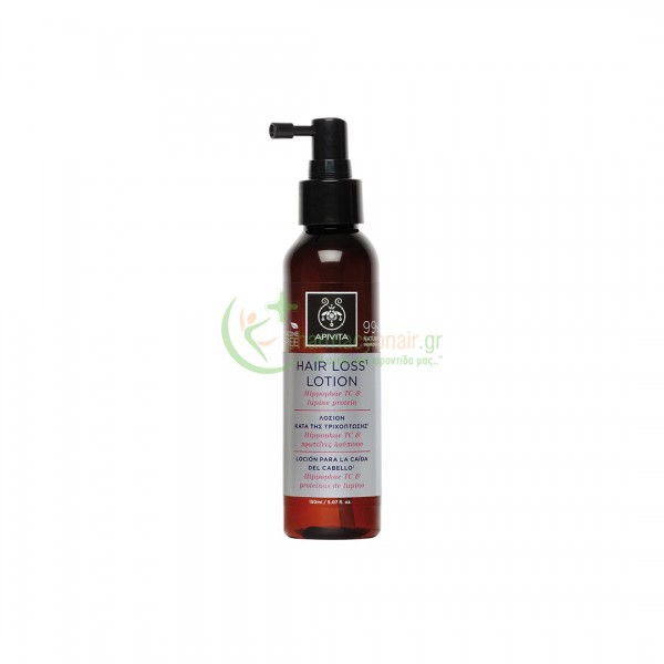 APIVITA - Hair Loss Lotion Λοσιόν Κατά της Τριχόπτωσης με Ιπποφαές & Λούπινο 150mL Αντιμετώπιση Τριχόπτωσης APIVITA - Hair Loss Lotion Λοσιόν Κατά της Τριχόπτωσης με Ιπποφαές & Λούπινο 150mL Αντιμετώπιση Τριχόπτωσης
