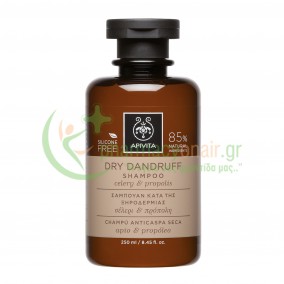 APIVITA - Dry Dandruff Σαμπουάν Κατά της Ξηροδερμίας με Πρόπολη & Σέλερι 250mL