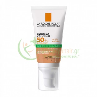 LA ROCHE POSAY - Anthelios Tinted Dry Touch Gel Creme Anti-Shine SPF50+ 50mL