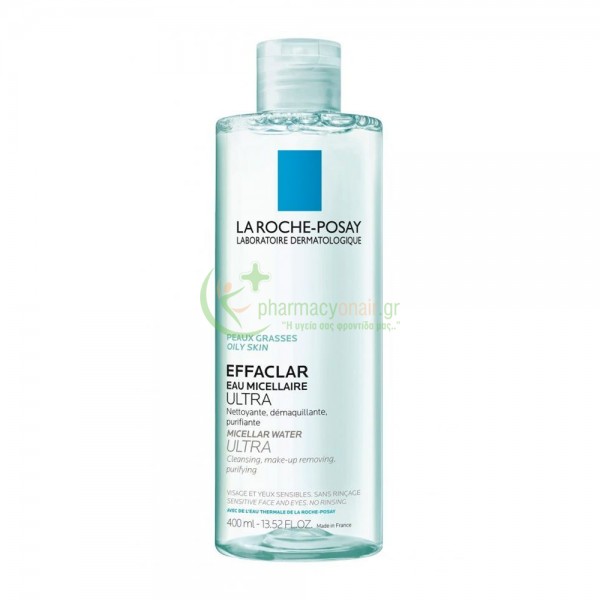 LA ROCHE POSAY - Effaclar Eau Micellaire Ultra 400mL Καθαρισμός προσώπου - Ντεμακιγιάζ LA ROCHE POSAY - Effaclar Eau Micellaire Ultra 400mL Καθαρισμός προσώπου - Ντεμακιγιάζ