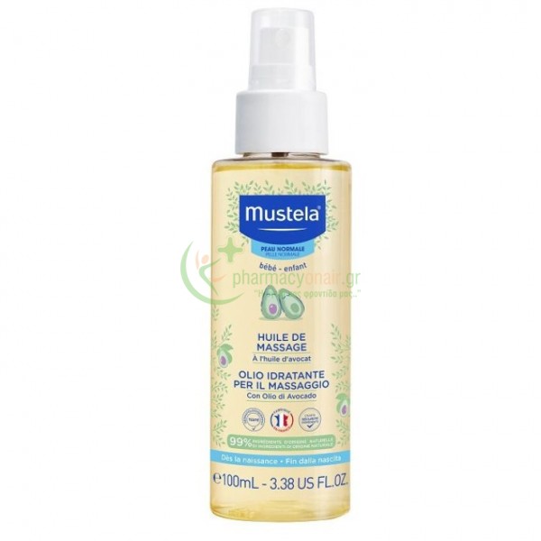 MUSTELA - Huile De Massage 100mL Ενυδάτωση Προσώπου - Σώματος MUSTELA - Huile De Massage 100mL Ενυδάτωση Προσώπου - Σώματος