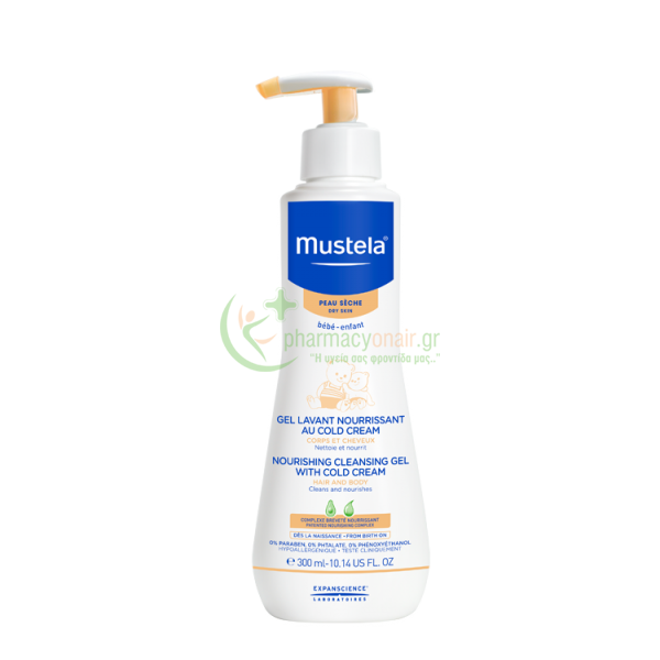 MUSTELA - Gel Lavant Nourrissant Au Cold Cream 300mL Καθαρισμός Μωρού