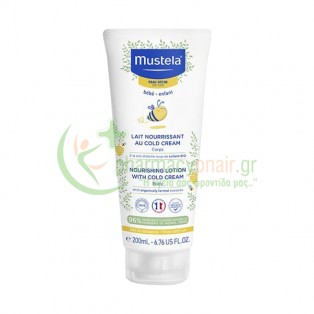 MUSTELA - Lait Nourrissant Au Cold Cream 200mL