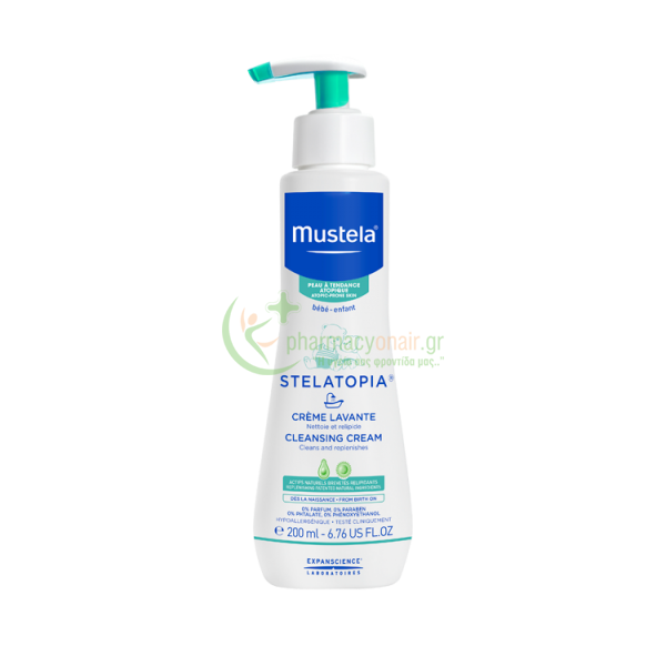 MUSTELA - Stelatopia Creme Lavante 200mL Καθαρισμός Μωρού