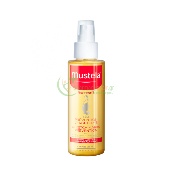 MUSTELA - Huile Prevention Vergetures 105mL Κυτταρίτια - Τοπικό Πάχος - Ραγάδες