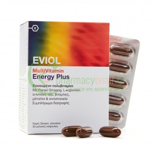 EVIOL - MultiVitamin Energy Plus caps 30s