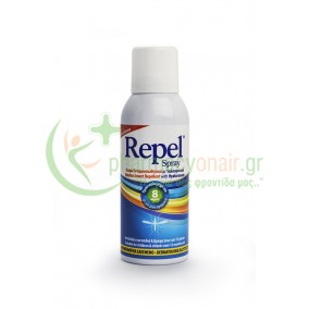 UNIPHARMA - Repel Spray Άοσμο Εντομοαπωθητικό με Υαλουρονικό 100mL