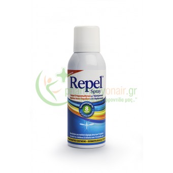 UNIPHARMA - Repel Spray Άοσμο Εντομοαπωθητικό με Υαλουρονικό 100mL