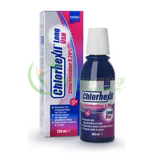 INTERMED - Chlorhexil 0.20% Long Use Στοματικό Διάλυμα 250mL Στοματικά Διαλύματα