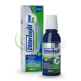 INTERMED - Chlorhexil 0.12% Long Use Στοματικό Διάλυμα 250mL Στοματικά Διαλύματα