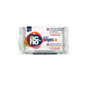 INTERMED - Acnofix Anti-Acne Wipes 15τμχ