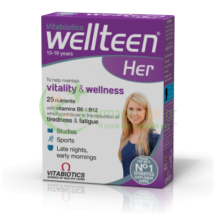 VITABIOTICS - Wellteen Her tabs 30s