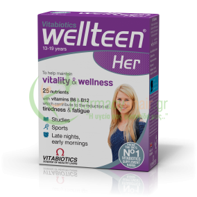 VITABIOTICS - Wellteen Her tabs 30s
