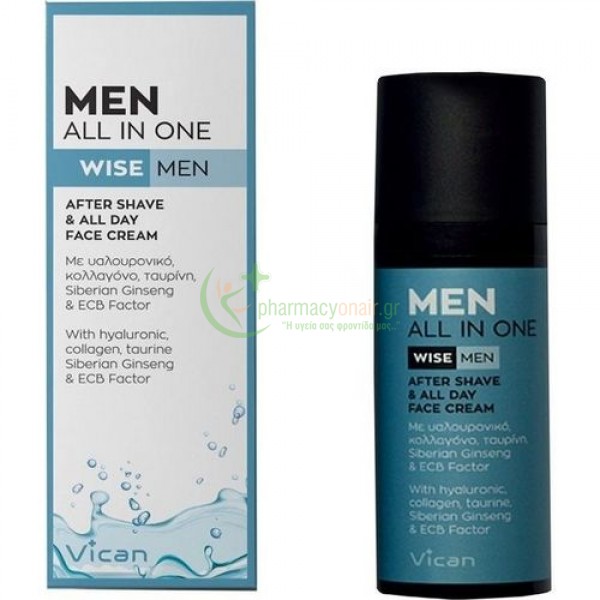 VICAN - Wise Men All In One After Shave & All Day Face Cream 50mL Aftershave