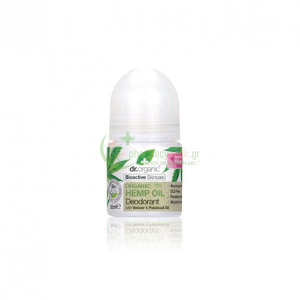 DR.ORGANIC - Organic Hemp Oil Deodorant 50mL Αποσμητικά