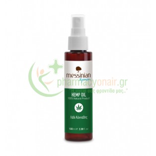 MESSINIAN SPA - Λάδι Κάνναβης 100mL Αντιμετώπιση Τριχόπτωσης