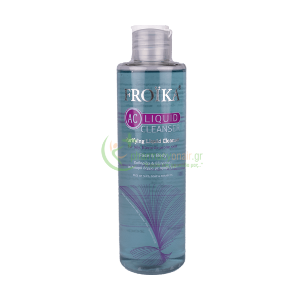 FROIKA - AC Liquid Cleanser 200mL Καθαρισμός προσώπου - Ντεμακιγιάζ