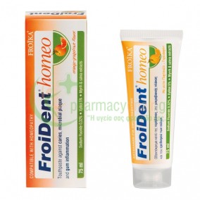FROIKA - Froident Homeo Toothpaste Orange-Grapefruit 75mL