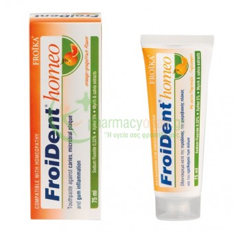 FROIKA - Froident Homeo Toothpaste Orange-Grapefruit 75mL