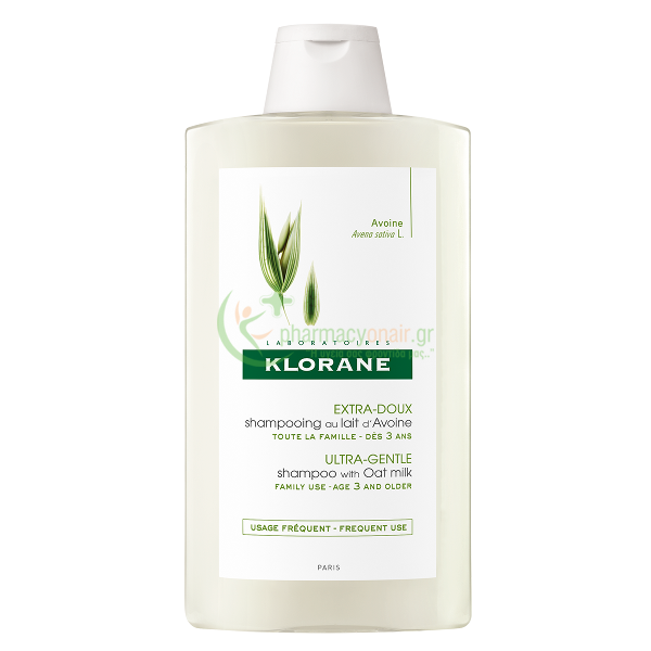 KLORANE - Shampoo Lait D' Avoine 400mL Σαμπουάν - Conditioner Μαλλιών