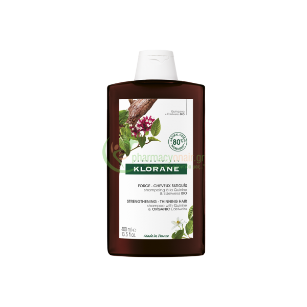 KLORANE - Shampoo Quinine 400mL Σαμπουάν - Conditioner Μαλλιών