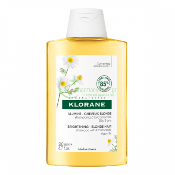 KLORANE - Shampoo Camomille 200mL Σαμπουάν - Conditioner Μαλλιών KLORANE - Shampoo Camomille 200mL Σαμπουάν - Conditioner Μαλλιών