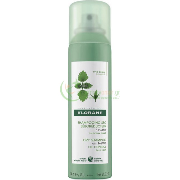 KLORANE - Shampooing Sec Ortie 150mL Σαμπουάν - Conditioner Μαλλιών