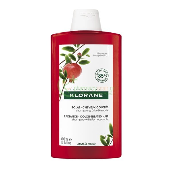 KLORANE - Shampooing A La Grenade 400mL Σαμπουάν - Conditioner Μαλλιών KLORANE - Shampooing A La Grenade 400mL Σαμπουάν - Conditioner Μαλλιών