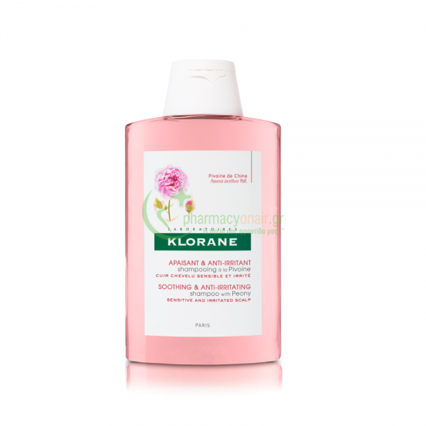 KLORANE - Shampooing Pivoine 200mL Σαμπουάν - Conditioner Μαλλιών
