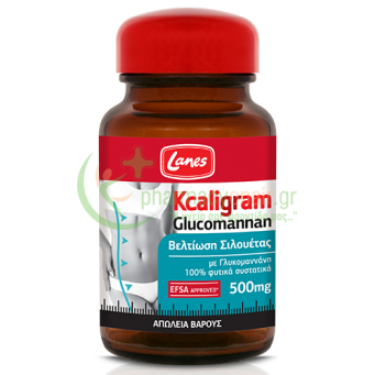 LANES - Kcaligram Glucomannan caps 60s