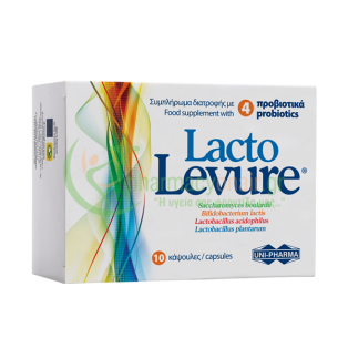 UNIFARMA - Lacto Levure caps 10s Προβιοτικά