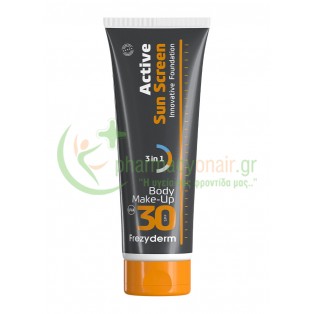 FREZYDERM - Active Sun Screen Body Foundation SPF30 75mL Αντηλιακά Σώματος