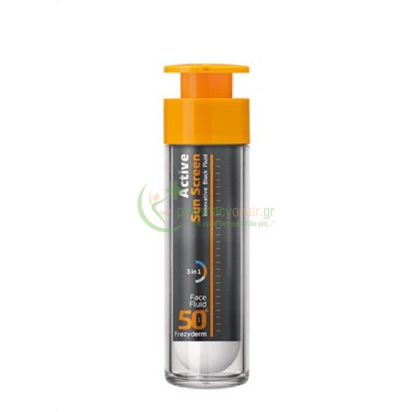 FREZYDERM - Active Sun Screen Face Fluid SPF50+ 50mL Αντηλιακά Προσώπου FREZYDERM - Active Sun Screen Face Fluid SPF50+ 50mL Αντηλιακά Προσώπου
