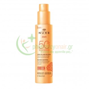 NUXE - Sun Spray Fondant Haute Protection SPF50 150mL Αντηλιακά Προσώπου