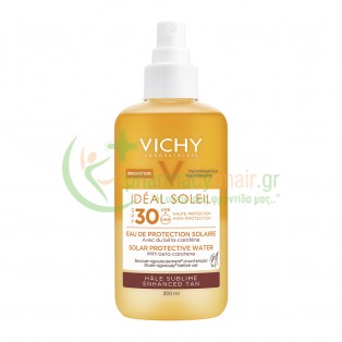 VICHY - Ideal Soleil Enhanced Tan Protective Solar Water SPF30 200ml Αντηλιακά Σώματος
