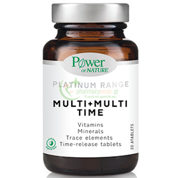 POWER HEALTH - Classics Platinum Multi+Multi Time tabs 30s Ατονία - Κόπωση