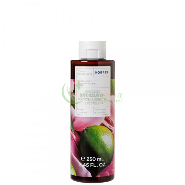 KORRES - Αφρόλουτρο Τζίντζερ-Μοσχολέμονο 250mL Αφρόλουτρα - Υγρά Καθαρισμού