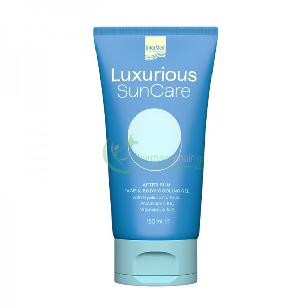 INTERMED - Luxurious Sun Care After Sun Cooling Gel Face & Body 150mL Εγκαύματα INTERMED - Luxurious Sun Care After Sun Cooling Gel Face & Body 150mL Εγκαύματα