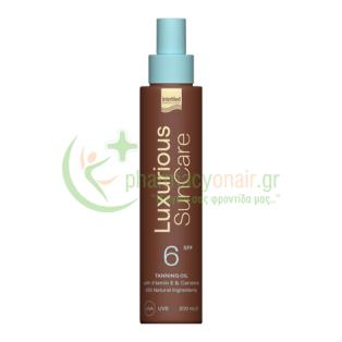 INTERMED - Luxurious Sun Care Tanning Oil with Vitamins A & E SPF6 200mL