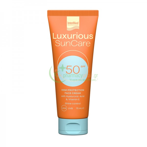 INTERMED - Luxurious Sun Care Face Cream SPF50+ 75mL Αντηλιακά Προσώπου