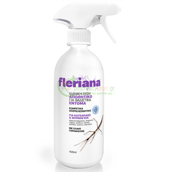 POWER HEALTH - Fleriana Απωθητικό για Βαδιστικά-Έρποντα Έντομα 400mL Αντικουνουπικά Spray
