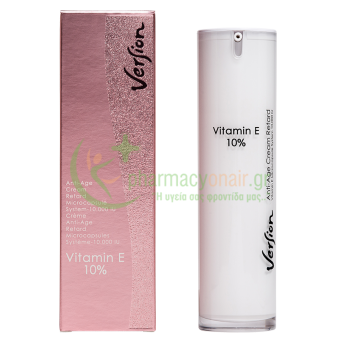 VERSION - Vitamin E 10% Αντιγηραντική Κρέμα 50mL