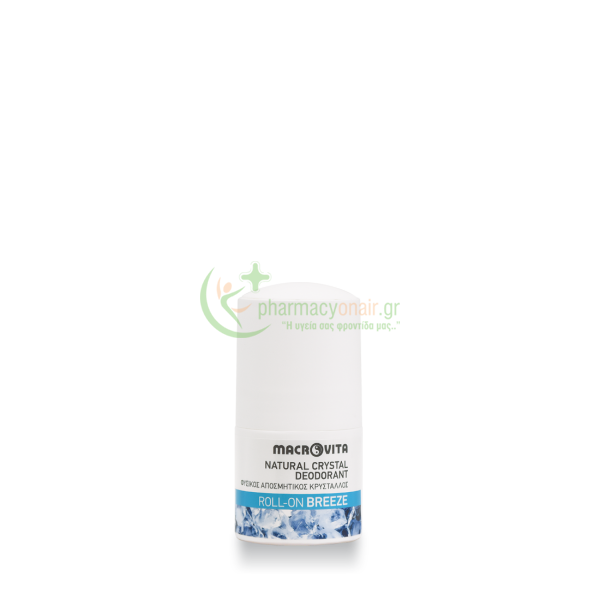 MACROVITA - Natural Crystal Deodorant Roll-On Breeze 50mL Αποσμητικά