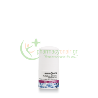 MACROVITA - Natural Crystal Deodorant Roll-On Pure 50mL